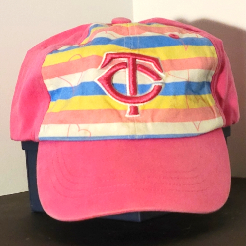 Girl's Adjustable Baseball Cap - Minnesota Twins